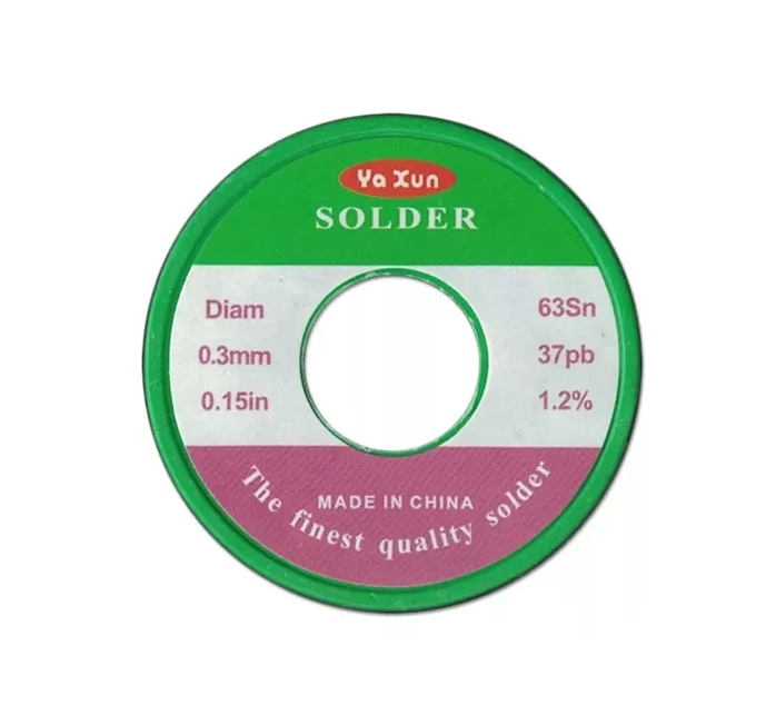 Estaño en rollo 0.3mm Yaxun YX0.3B