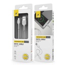 Cable USB a Micro USB V8 1mts 2.4A OnePlus Blanco