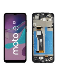 Pantalla / Modulo Motorola E13 Con Marco
