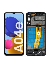 Pantalla / Modulo Samsung A04e Con Marco