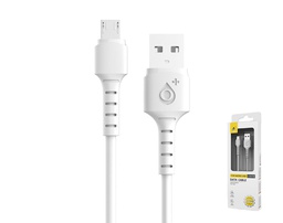 Cable USB a Micro USB V8 1mts 2.4A OnePlus Blanco